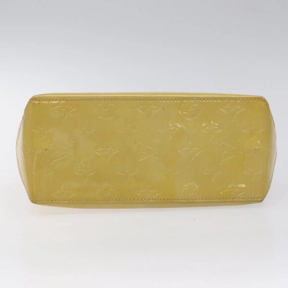 LOUIS VUITTON Monogram Vernis Reade PM Hand Bag Beige M91334 LV Auth 117956 - Picture 10 of 15